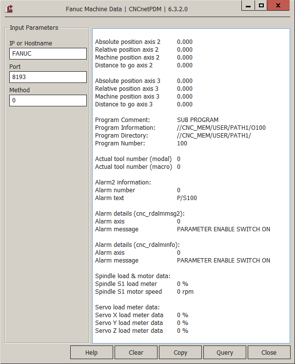 Fanucdatagui output