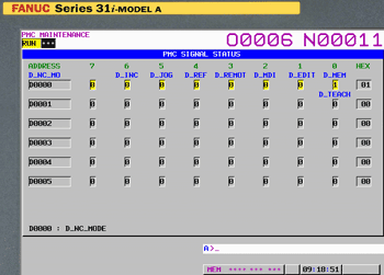 Fanuc 31i PMC Screens
