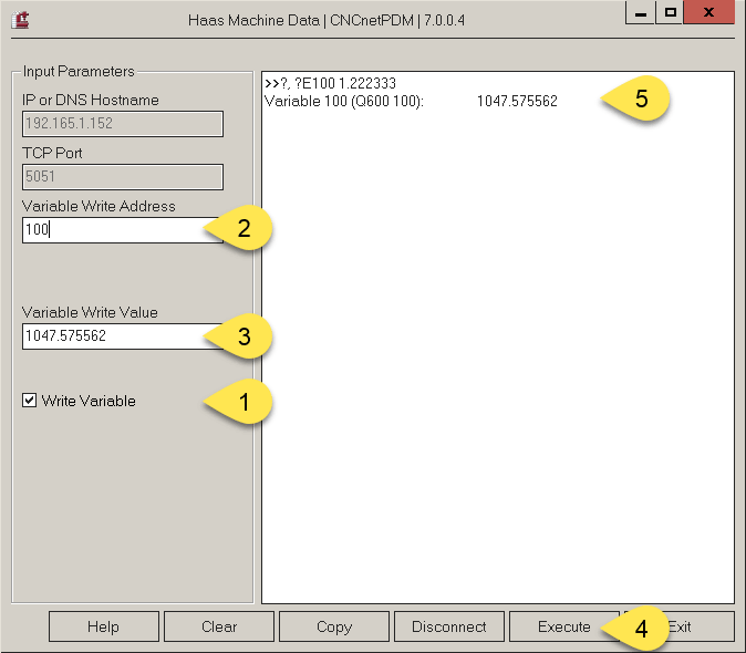 Write Haas NGC Macro Variable