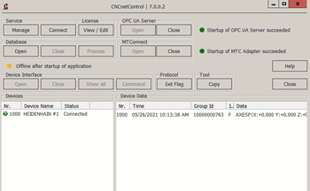 CNCnetControl Heidenhain