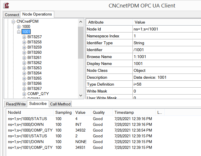 LOGO PLC OPC UA output from 2 devices