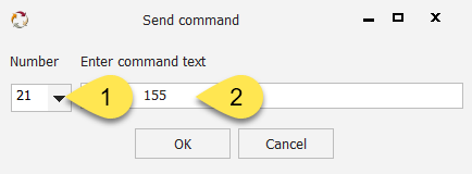 Send Command Dialog