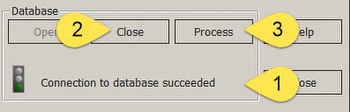 Close / open database connection (CNCnetControl)