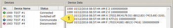 Device states in CNCnetControl