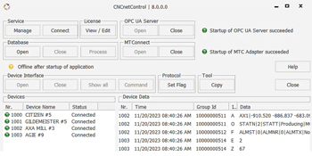 GUI CNCnetControl