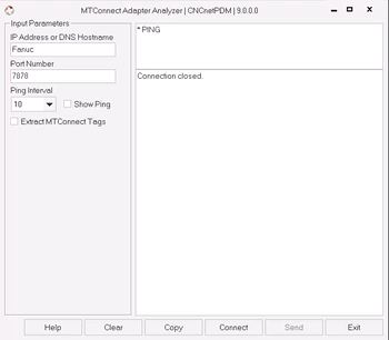 Extraction of MTConnect Adapter Tag Names & Types